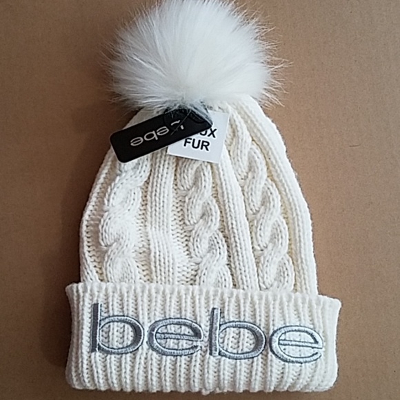 bebe Accessories - Bebe cream hat nwt